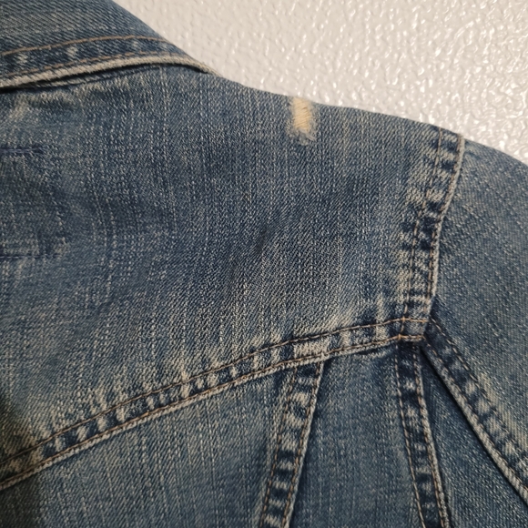 Aeropostle distressed denim jacket size xs - Picture 5 of 8